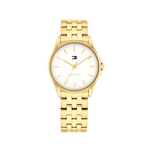 MONTRE TOMMY HILFIGER FEMME Jade acier doré
