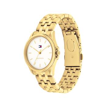MONTRE TOMMY HILFIGER FEMME Jade acier doré