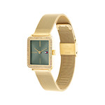 MONTRE TOMMY HILFIGER FEMME Tea acier doré - vue 2