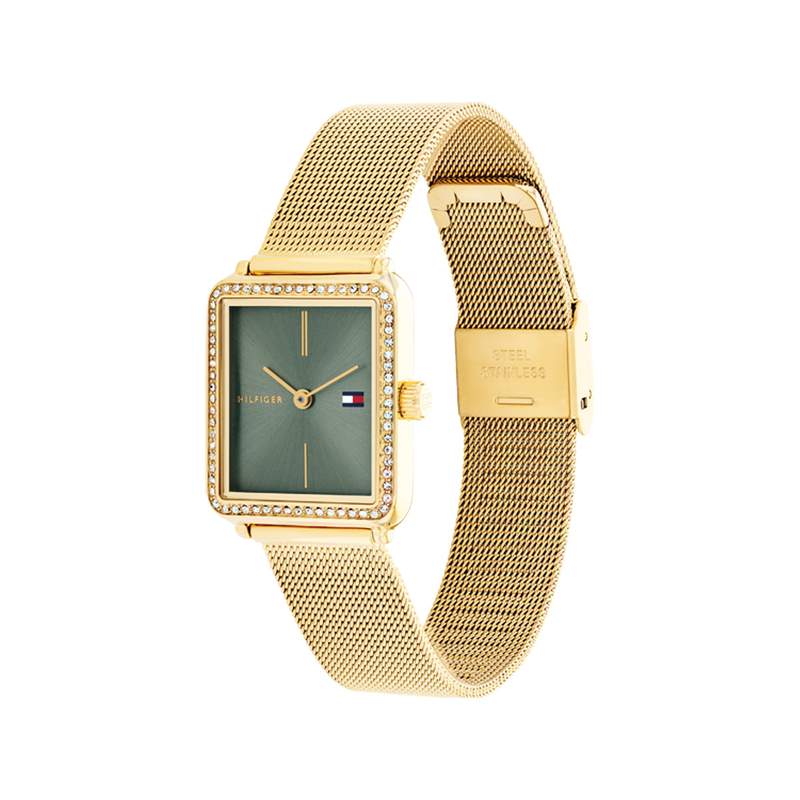MONTRE TOMMY HILFIGER FEMME Tea acier doré - vue 2