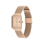 MONTRE TOMMY HILFIGER FEMME Tea acier  doré - vue 2