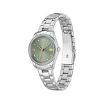 Montre LACOSTE parisienne femme acier cadran vert - vue 2