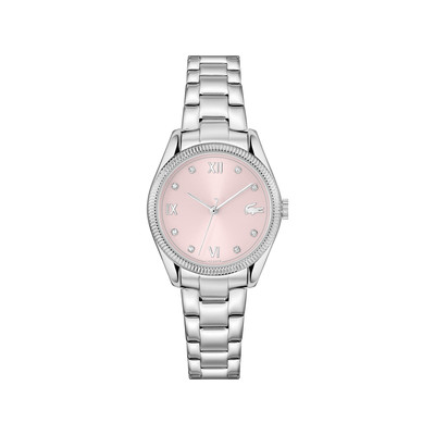 Montre LACOSTE lc33 femme vert cadran beige bracelet silicone