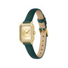 Montre LACOSTE parisienne femme cadran doré jaune bracelet vert - vue V2