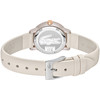 Montre LACOSTE12.12 swift femme blanc bracelet cuir - vue V3