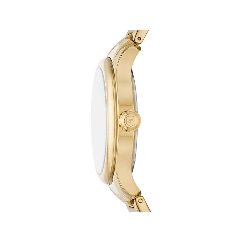 Montre FOSSIL gilmore femme bracelet acier inoxydable doré - vue 2