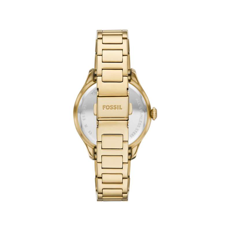 Montre FOSSIL gilmore femme bracelet acier inoxydable doré - vue 3