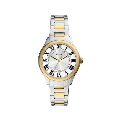 Montre FOSSIL gilmore femme bracelet acier inoxydable bicolore