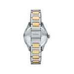 FOSSIL gilmore dameshorloge met tweekleurige roestvrijstalen armband - bekijk 3