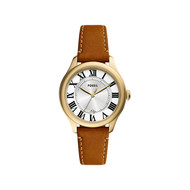 Montre FOSSIL gilmore femme bracelet cuir marron