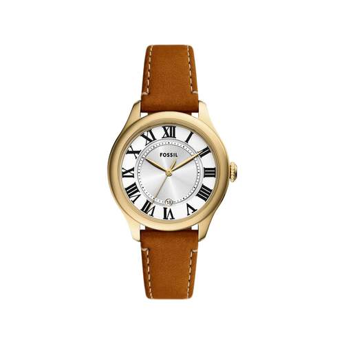 FOSSIL gilmore ladies watch brown leather strap