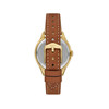 Montre FOSSIL gilmore femme bracelet cuir marron - vue V3