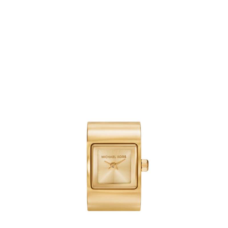 Montre MICHAEL KORS darrington femme bracelet acier inoxydable doré - vue D1