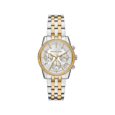 Montre MICHAEL KORS bryant femme bracelet acier inoxydable bicolore - vue 1