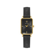 Montre PIERRE LANNIER ariane femme bracelet cuir noir