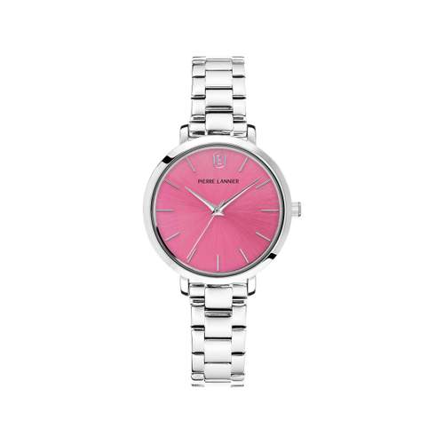 Montre PIERRE LANNIER chouquette femme bracelet acier gris