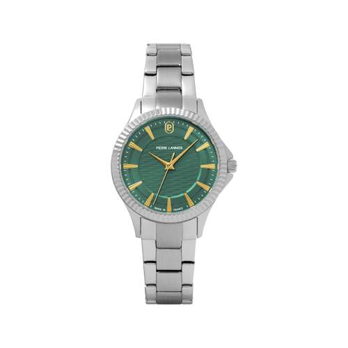 Montre PIERRE LANNIER metropolitain femme bracelet acier gris