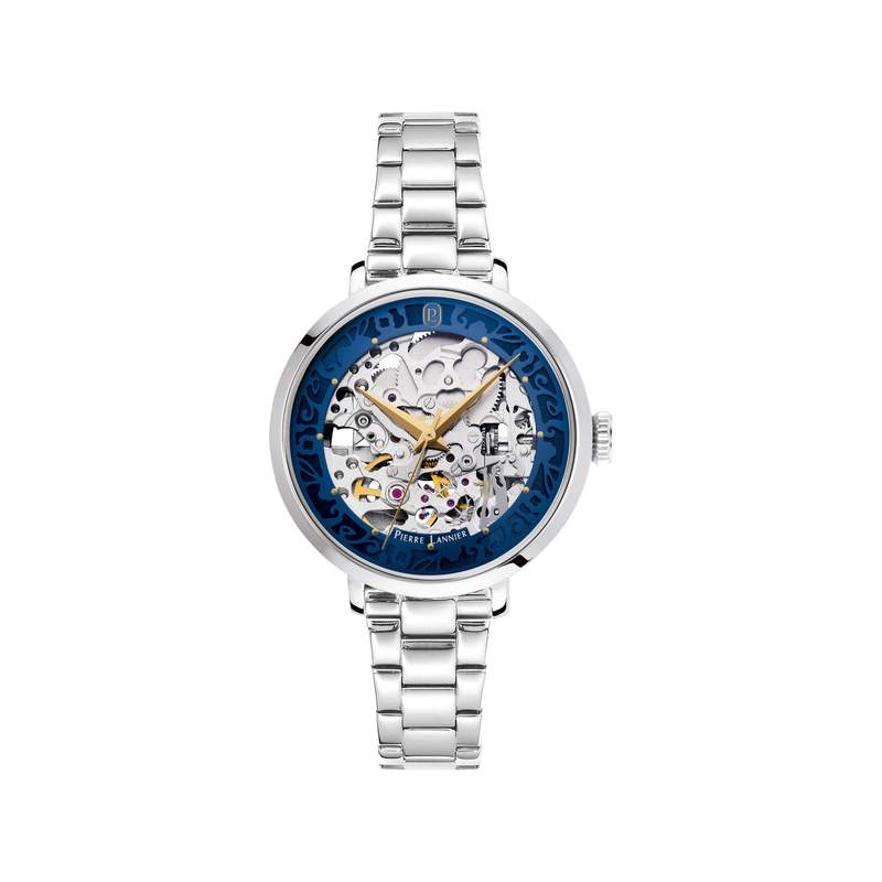 Montre PIERRE LANNIER automatic femme automatique, bracelet acier gris - vue 1