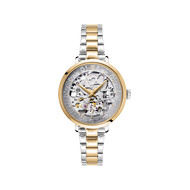 Montre PIERRE LANNIER automatic femme automatique, bracelet acier bicolore