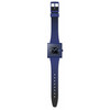 Montre SWATCH essentials mixte cadran bleu bracelet silicone bleu - vue VD1