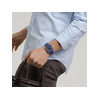 Montre SWATCH essentials mixte cadran bleu bracelet silicone bleu - vue Vporté 4