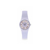 Montre SWATCH essentials femme cadran violet bracelet silicone violet - vue V1