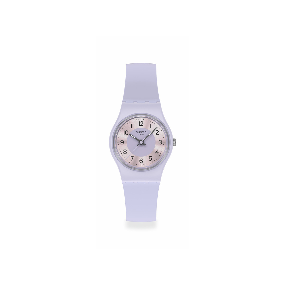 Montre SWATCH essentials femme cadran violet bracelet silicone violet