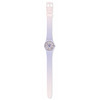 Montre SWATCH essentials femme cadran violet bracelet silicone violet - vue VD1