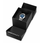 Montre SWATCH blossom time femme cadran bleu bracelet acier inoxydable - vue D2