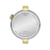 Montre TISSOT T-LADY DESIR femme cadran nacré bracelet PVD bicolore - vue V3