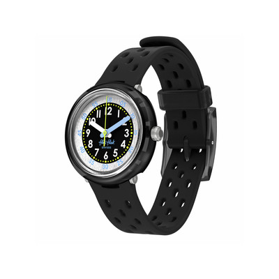 Watch FLIK FLAK bubbly hours child black silicone bracelet