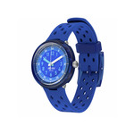 Montre FLIK FLAK bubbly hours enfant bracelet silicone bleu - vue 1