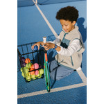 Montre FLIK FLAK bubbly hours enfant bracelet silicone bleu - vue porté 2