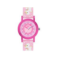 Montre ICE WATCH learning enfant analogique, bracelet nylon rose