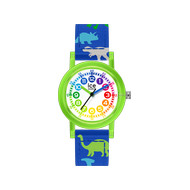 Montre ICE WATCH learning enfant analogique, bracelet nylon bleu