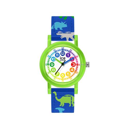 Montre ICE WATCH learning enfant analogique, bracelet nylon bleu