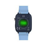 Montre ICE WATCH ice smart junior 3.0 fm enfant connecté, boîtier plastique bleu, bracelet silicone bleu - vue 3