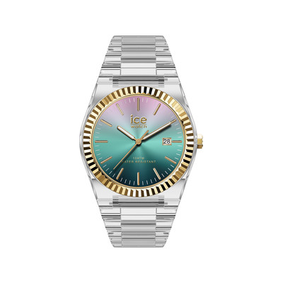 Montre ICE WATCH ice power pw1 femme analogique, boîtier plastique, bracelet plastique transparent - vue 1
