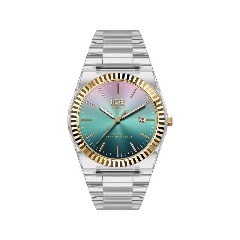 Montre ICE WATCH ice power pw1 femme analogique, boîtier plastique, bracelet plastique transparent - vue 1