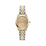 Montre BALMAIN classic R femme bracelet acier inoxydable bicolore jaune - vue 1