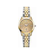 Montre BALMAIN classic r femme bracelet acier inoxydable bicolore jaune