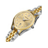 Montre BALMAIN classic r femme bracelet acier inoxydable bicolore jaune - vue V2