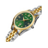 Montre BALMAIN classic r femme bracelet acier inoxydable bicolore jaune - vue V2