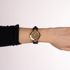 Montre BALMAIN BALMAINIA femme bracelet caoutchouc noir - vue Vporté 2