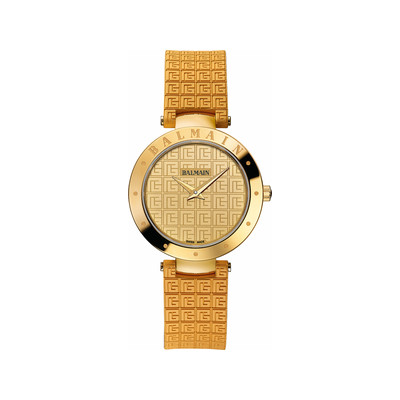 Montre BALMAIN BALMAINIA femme bracelet caoutchouc orange - vue 1