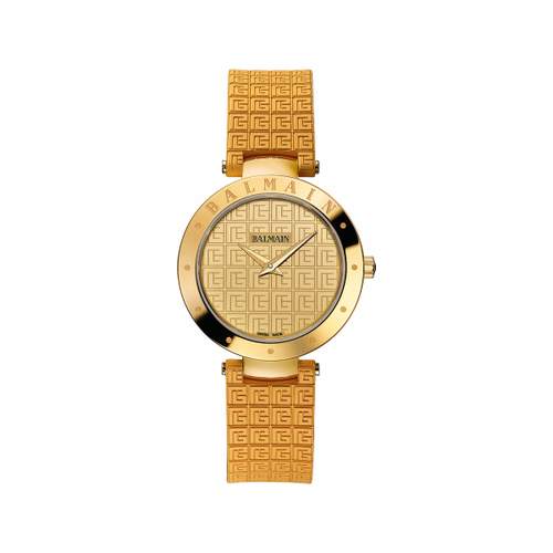Montre BALMAIN BALMAINIA femme bracelet caoutchouc orange