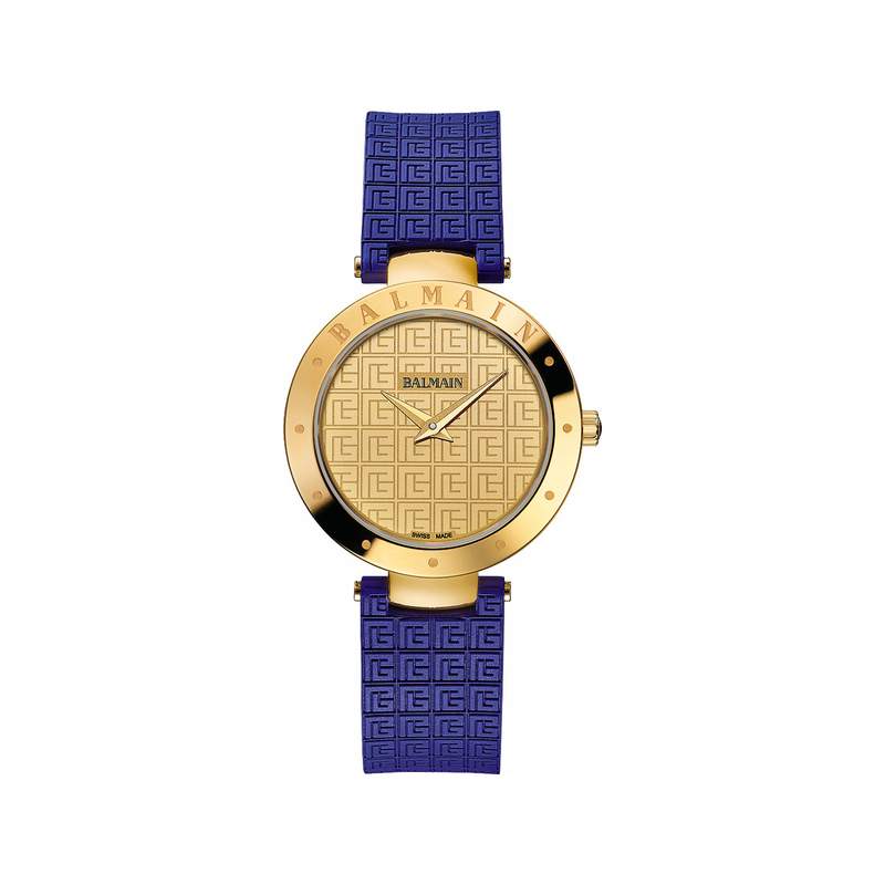 Montre BALMAIN BALMAINIA femme bracelet caoutchouc bleu - vue 1