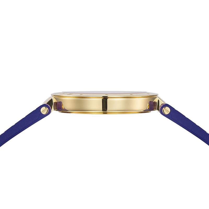Montre BALMAIN BALMAINIA femme bracelet caoutchouc bleu - vue D2