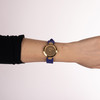 Montre BALMAIN BALMAINIA femme bracelet caoutchouc bleu - vue Vporté 2