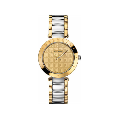 Montre BALMAIN BALMAINIA femme bracelet acier inoxydable bicolore jaune - vue 1